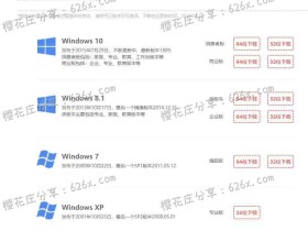 推荐两个下载微软xp-win10全系列操作系统【官方纯净版】的网页