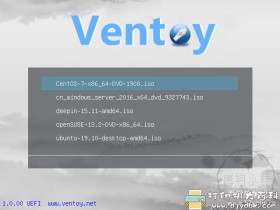 多系统U盘启动盘制作工具:国产开源软件 Ventoy