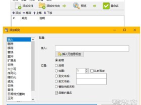 pc端批量修改文件属性、文件名(重命名)的小工具:Rename Pro 6.9.0绿色版