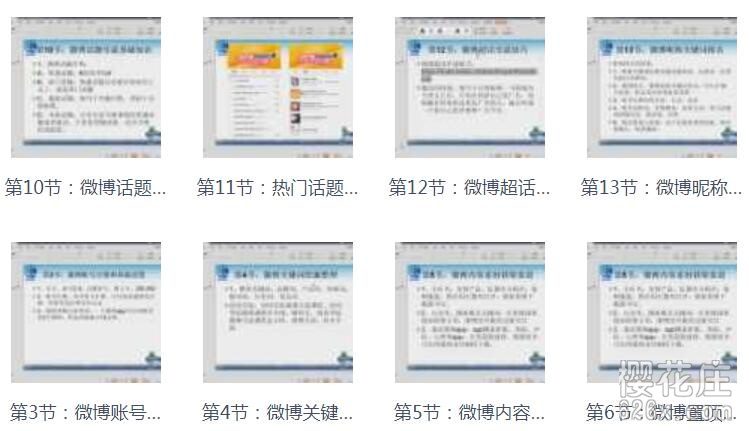 【日引3000粉】基础操作篇,微博营销推广视频课程 全14讲完结 pic 【日引3000粉】基础操作篇,微博营销推广视频课程 全14讲完结 配图