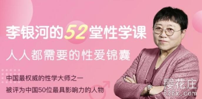 中国第一位研究性的女社会学家【李银河】的52堂性学课【完结版】 pic 中国第一位研究性的女社会学家【李银河】的52堂性学课【完结版】 配图