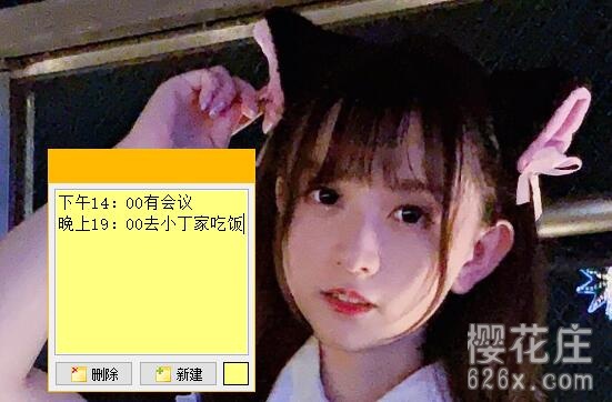 好用的PC桌面备忘录：桌面便签(Vov Sticky Notes)5.1汉化单文件版 配图