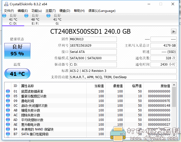 买硬盘怕被坑怎么办？硬盘检测三件套（便携版）帮你把关【AIDA64、硬盘状态监视器、硬盘验证器】 配图 No.3