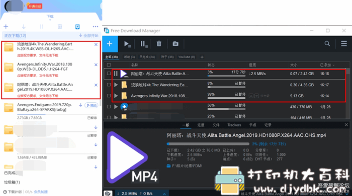 迅雷版权及敏感文件救星！FDM下载器(Free Download Manager)v6.7.0.2533中文版 配图 No.1