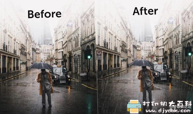 2020全新PS下雨特效插件 RainFX，超炫酷一键模拟降雨！ 配图 No.3