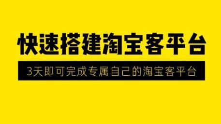 3天搭建好自己专属的淘宝客平台,2020年最新商品导购赚钱【视频教程】 pic 3天搭建好自己专属的淘宝客平台,2020年最新商品导购赚钱【视频教程】 配图