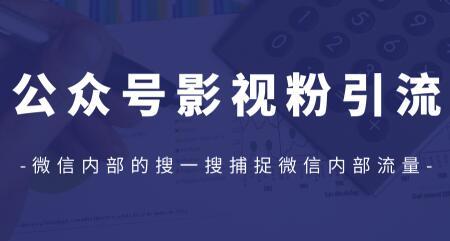 简单一招获取公众号影视粉，利用微信内部的搜一搜捕捉微信内部流量【视频教程】 配图