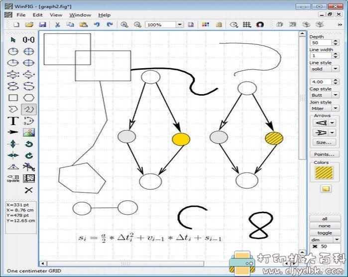 [Windows]cad矢量图生成器 WinFIG（CAD矢量图形编辑器）官方正式版V7.8 配图 No.1