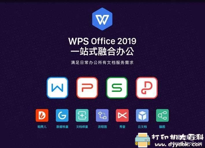 [Windows]最新&nbsp;WPS Office 2019 v11.8.6.8810 专业增强版，已集成序列号终身激活版 配图 No.1