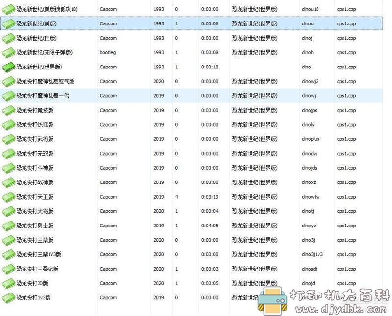 PC怀旧游戏分享：恐龙快打2020整合版暴击显示 配图 No.1