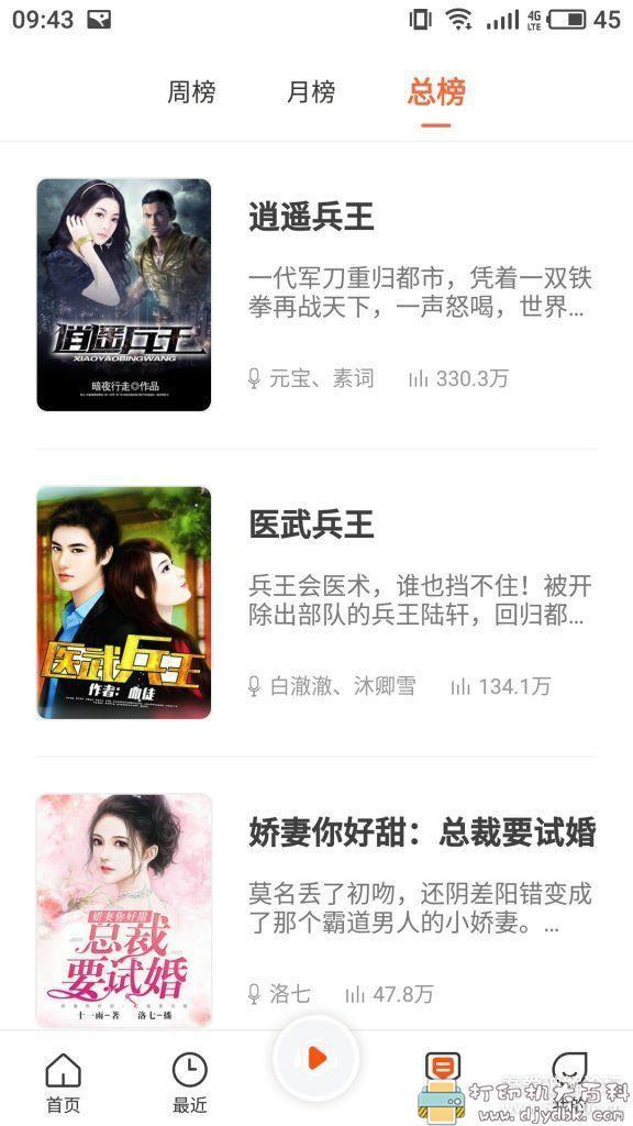 [Android]资源丰富的听书软件 免费听书王1.5.8 配图 No.2