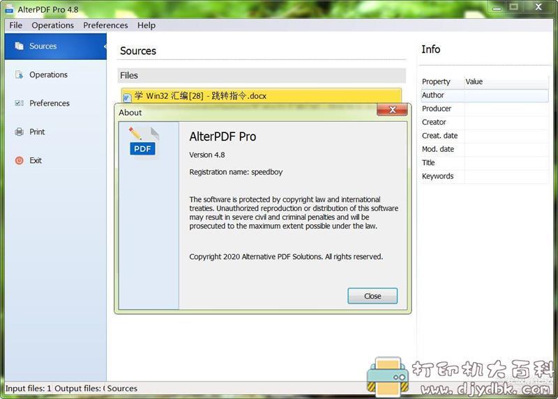 [Windows]PDF编辑器 AlterPDF Pro 4.8，支持格式转换 配图