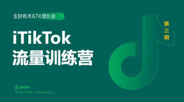 生财有术第三期TikTok流量增长训练营：基础操作+涨粉+运营+导流闭环【视频教程】 配图