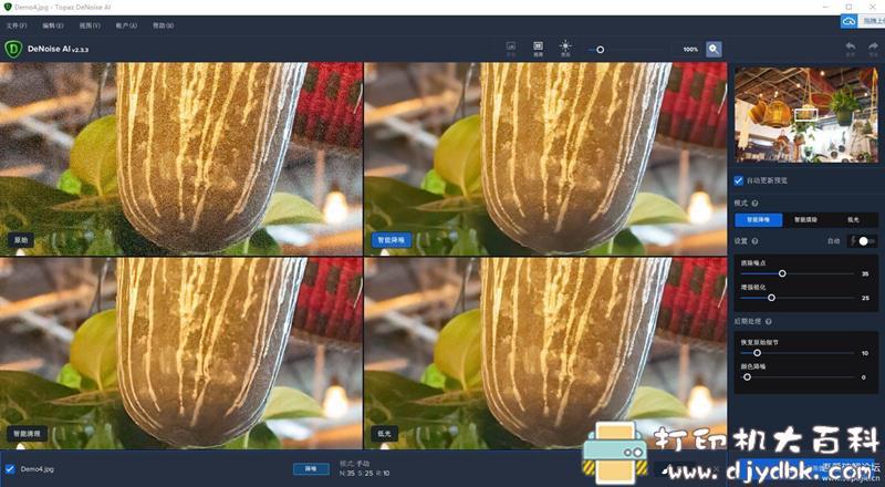[Windows]Topaz DeNoise AI 2.3.3_人工智能降噪_汉化+直装原版 配图 No.3