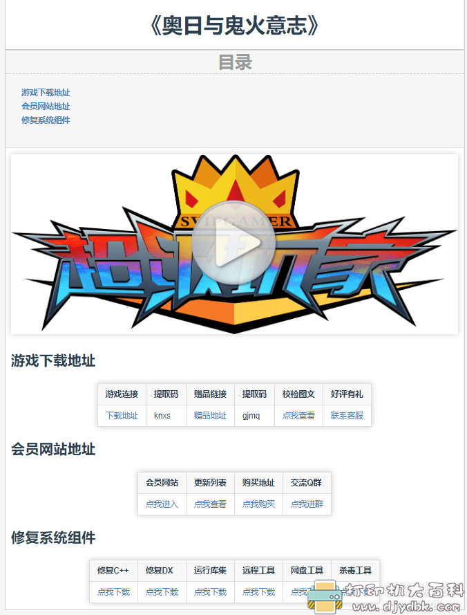 PC游戏福利包：上千个单机游戏链接excel表（包含各种3A游戏） 配图 No.8