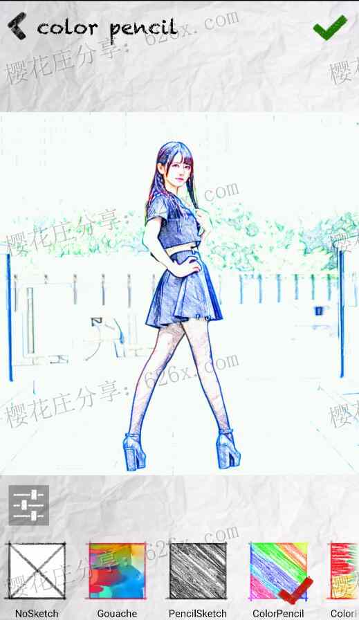 彩图秒变素描工具:安卓素描大师V1.75专业版 pic No.3 彩图秒变素描工具:安卓素描大师V1.75专业版 配图 No.3