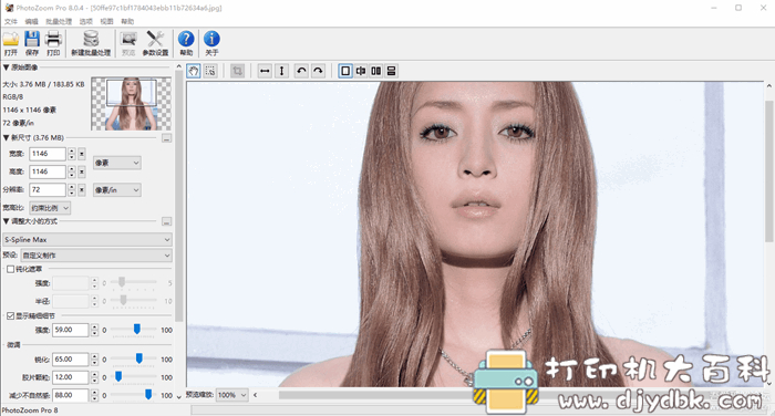 图片无损放大工具：BenVista PhotoZoom Pro v8.0.4，让图片更清晰 配图